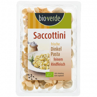 Dinkel Saccottini mit Rindfleisch Füllung (250g)